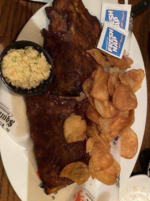 Ribs and chips