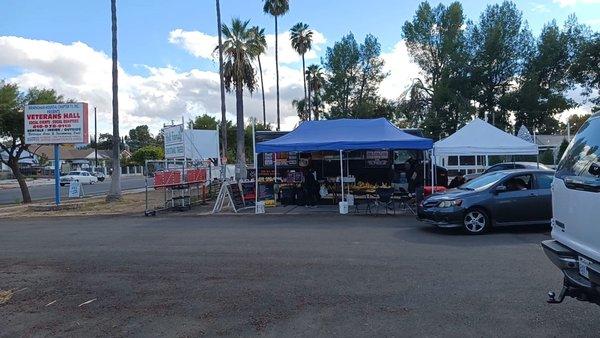 Smokin' Ed's BBQ is inside the Disabled American Veterans parking lot