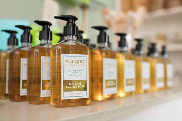 ACEQUIA Natural Castile Soap in six fresh fragrances