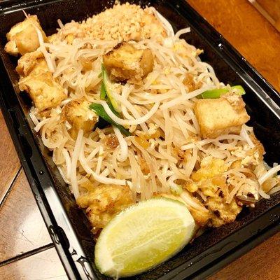 Tofu pad thai