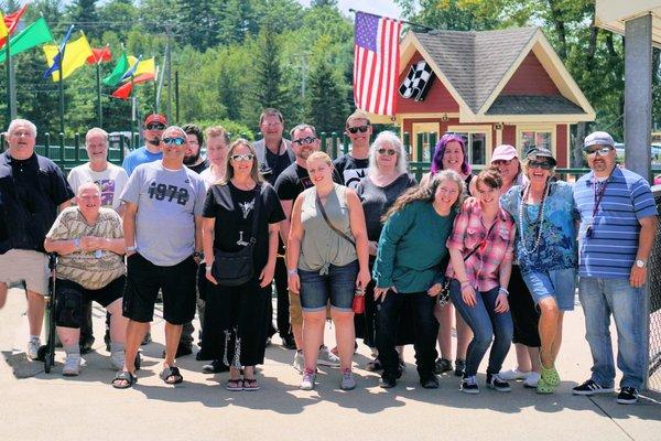 Members on a Field Trip