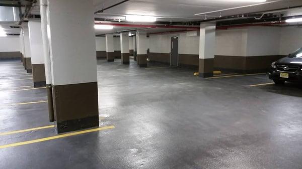 Traffic Coating in Parking Garage