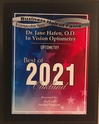 Jane Hafen, OD - In Vision Optometry