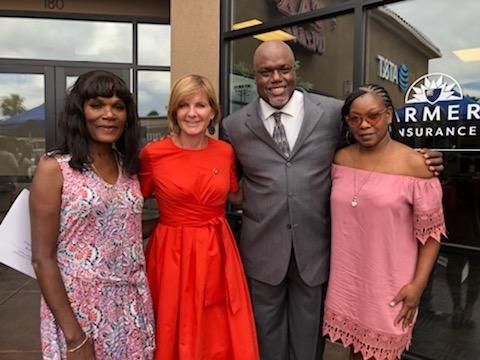 Gongresswoman Susie Lee at our Ribbon Cutting Ceremony 6/7/19