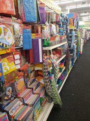 Dollar Tree Teacher section