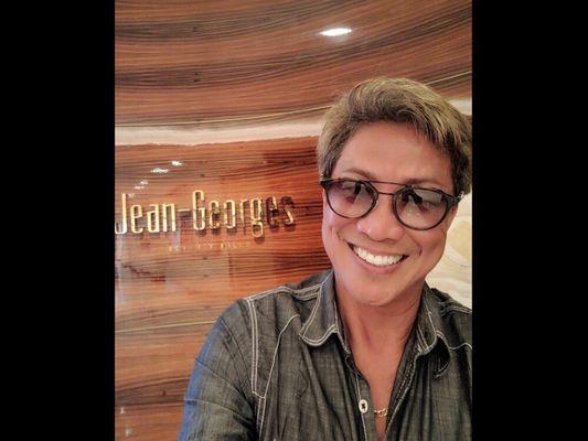 What to wear to Beverly Hills newest Michelin stars restaurant Jean George? My ray ban prescription glasses from America's Best...