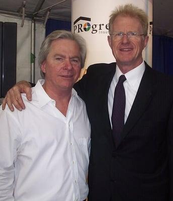 WLV Show 2009 Ed Begley Jr. with Progressive Owner Steve Anderson.