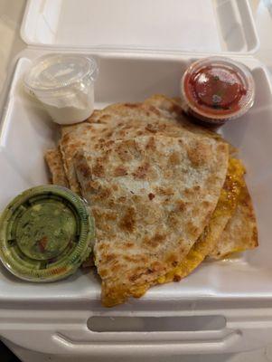 Take-out Chicken Quesadilla