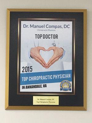 Top Chiropractic Physician 2015