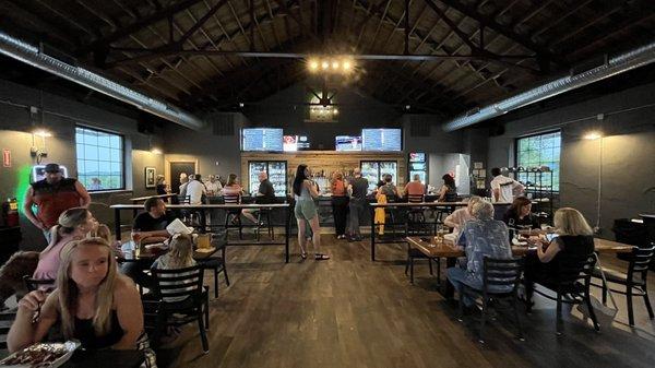 Interior of the brewery. Lots of space!