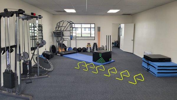 Main fitness area