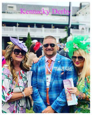 Kentucky Derby Paddock W/Terrill Hats