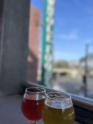 (L) Hard Kombucha, (R) Dank Dust