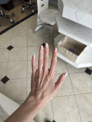 French gel mani