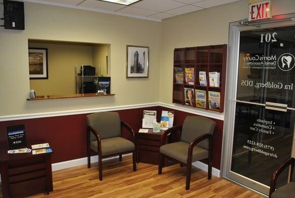 Morris County Dental Waiting Room