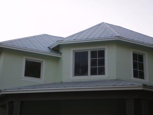 5V metal roof by Sunshine Roofing of SW FL, Inc. in Naples, FL