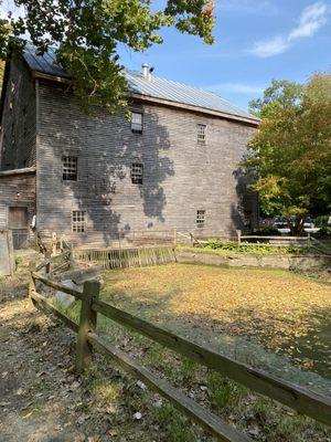 Back side of the mill