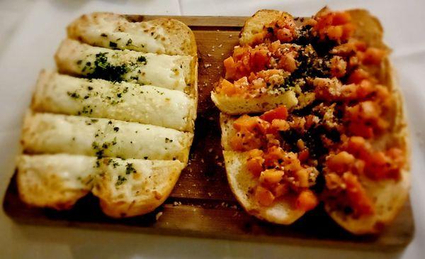 Salvatores Garlic Cheese Bread & Bruschetta Bread