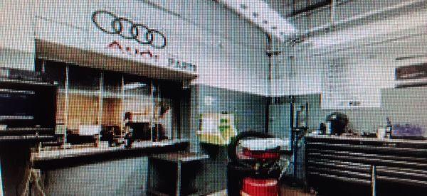 Service department of Suburban Audi