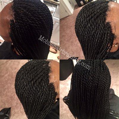 Mobile Hair Braiding salon in hanover MD Call 240-475-3349 - Same day service by Mobile hair braiding LLC