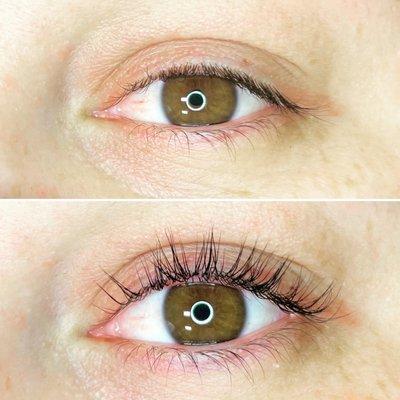 Lash Lift and Eyelash Tint by Karen