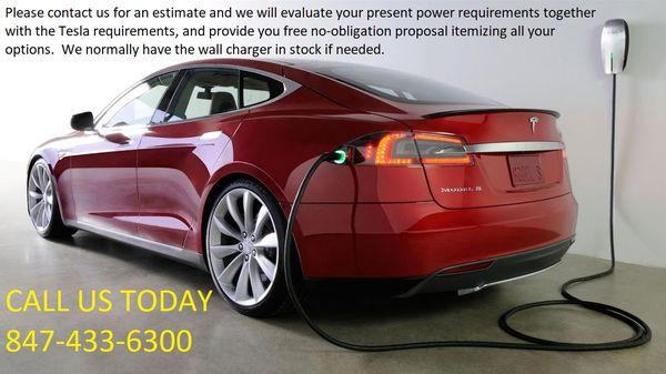 Tesla Model S / X EV Charger System Installer
 Note:  Charging, Owners, and Installation