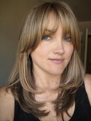 Cut (layering & new bangs!), Highlights, & Blowout.