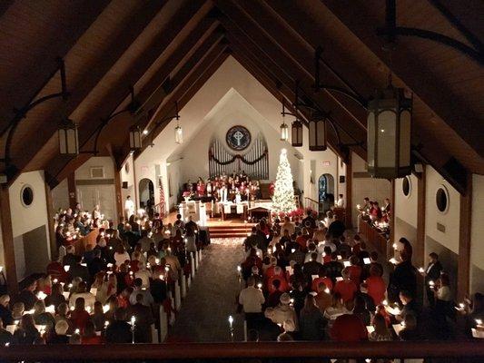 Buford Presbyterian Church Christmas Candlelight Service