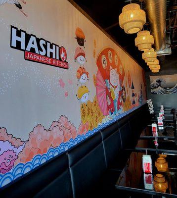 Hashi ambiance is qaint, cozy, a hidden gem..