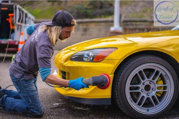 Finishing touches on the Honda s2000