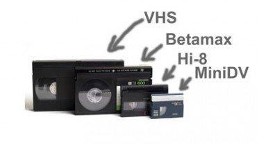 VHS, S-VHS, Beta, Hi-8. miniDV Transfer to DVD and Digital