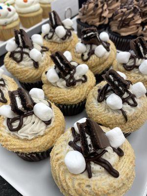 S'mOreo cupcakes