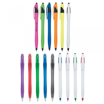 Endless pen color combinations match your brand's personality perfectly.