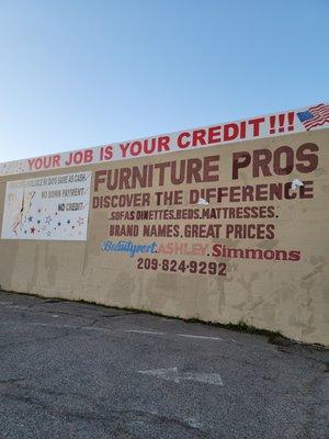 Furniture pros in Manteca, Ca on Main Street!