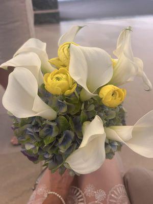 Wedding bouquet specially designed