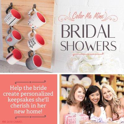 Book your bridal shower at the studio!