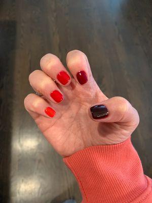 Ombré nails by Kim