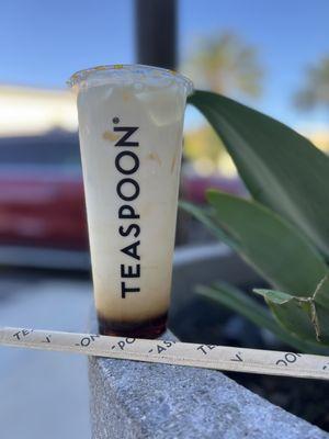 Honeycomb banana latte.