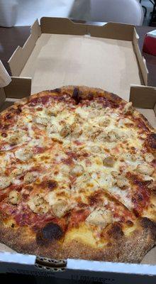 ($6.99) 3. Pizza Lunch Special added chicken. 12in big enough to share