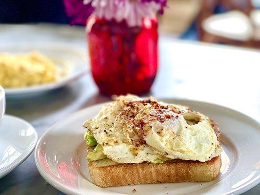 Avocado Toast with Fried Eggs