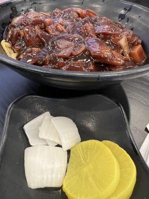 Black Bean Sauce with Noodles.