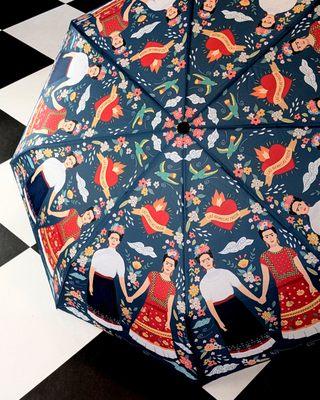 Frida Khalo umbrella @wonderfulpdx