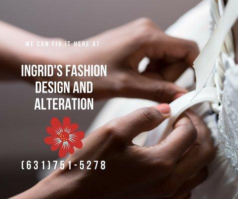 Ingrid's Fashion Design & Alterations