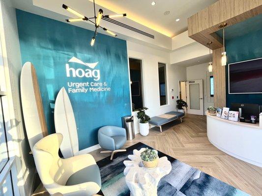 Hoag Urgent Care Monarch Beach Dana Point Lobby