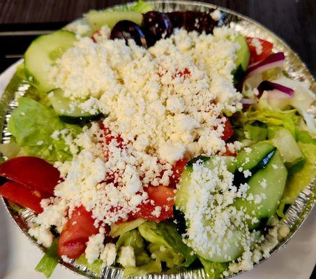 Small side Greek Salad ~ 8.23.23