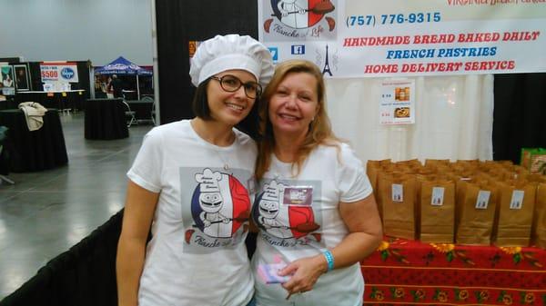 The chef and her mother, so cute