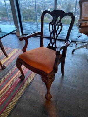 Dining room chair.