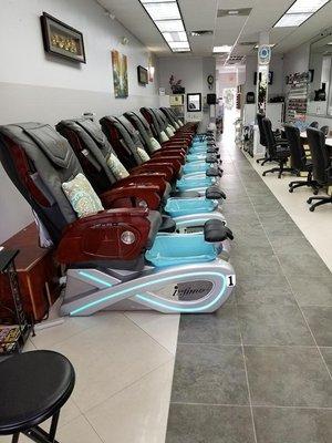 West Gray Nails & Spa - new chairs