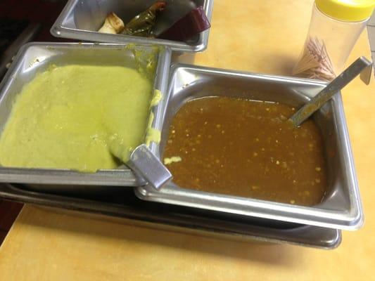 Yummy salsas!