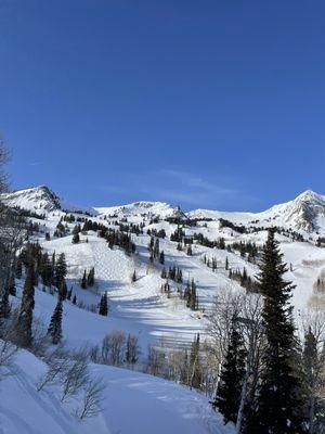 View of John Paul, ski Trail